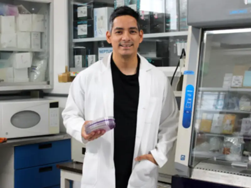 Científico del Cibnor estudia bacterias benéficas para reducir agroquímicos en cultivos