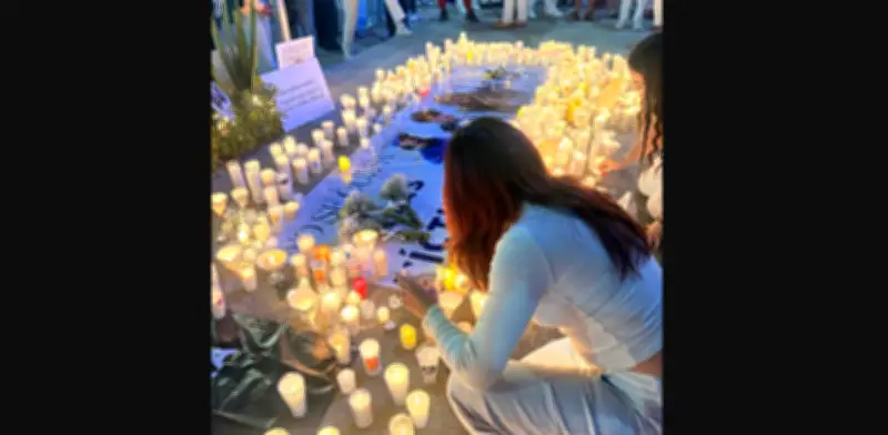 Cientos se concentran en Puebla para orar por víctimas de balacera y exigir paz