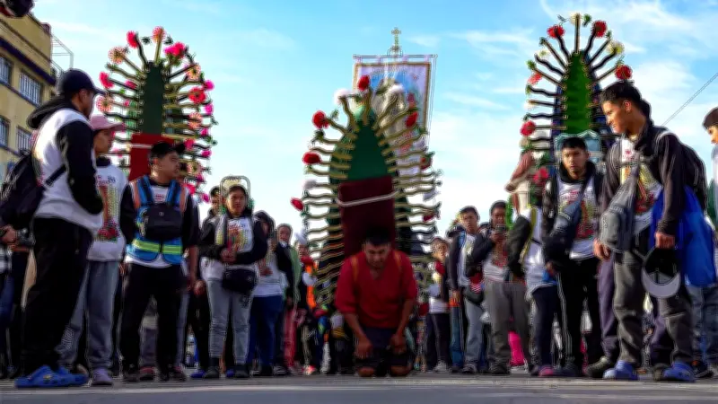 Cierres Viales en GAM por Peregrinación Masiva a la Basílica de Guadalupe