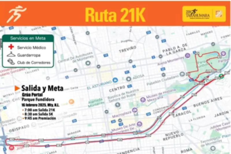 Cierres Viales en Morones y Constitución por Maratón Internacional