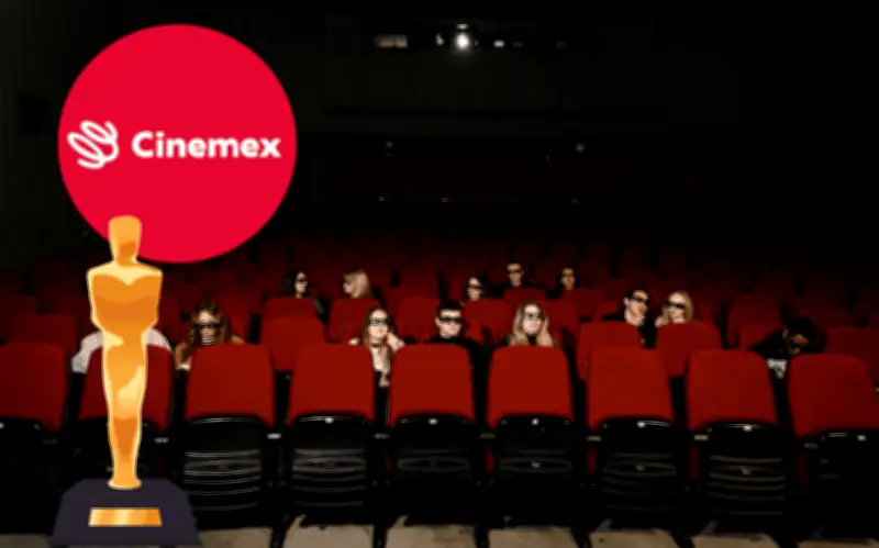 Cinemex lanza 2x1 en películas nominadas al Oscar con su Cartelera de Oro