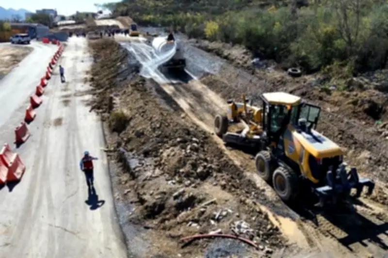 Circuito El Huajuco en Nuevo León estará listo hasta junio, confirma Adrián de la Garza