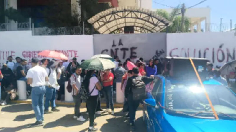 CNTE anuncia paro nacional de 72 horas tras protestas en Chiapas