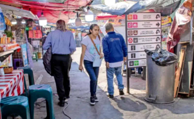 Comerciantes de Observatorio en incertidumbre tras operación total del Tren México-Toluca