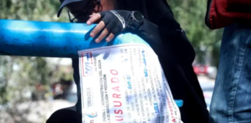 Conagua detecta 980 casos graves de huachicoleo de agua y 52 mil inconsistencias en concesiones