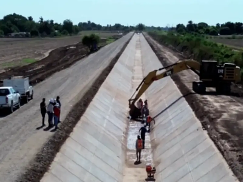 Conagua fortalece infraestructura hídrica en Sinaloa para desarrollo agrícola y abasto