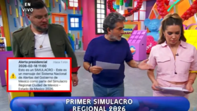 Conductores de Hoy viven simulacro sísmico en vivo: 'Muchos nos espantamos'