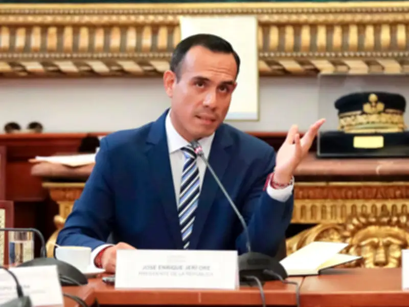 Congreso de Perú destituye a presidente interino José Jerí mediante voto de censura