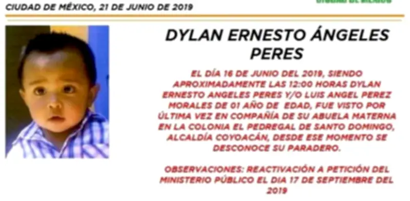Continúa Búsqueda de Dylan Ernesto, Niño Desaparecido en Coyoacán Desde Junio