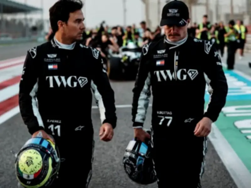 Coulthard Analiza el Duelo Pérez-Bottas: Rivalidad y Preparación en la Nueva Cadillac F1