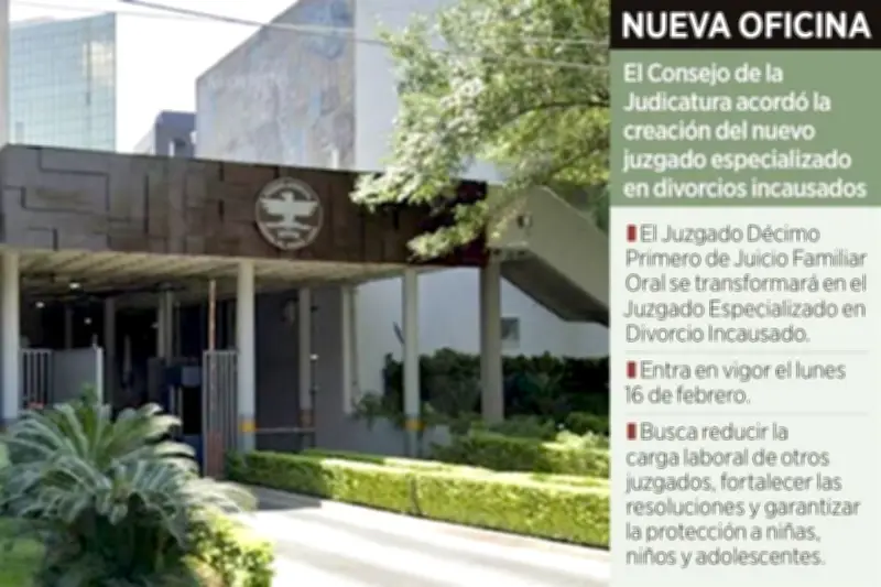 Crean juzgado especializado para divorcios en NL por alta demanda de casos