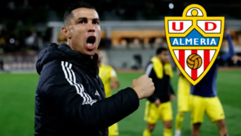 Cristiano Ronaldo adquiere el 25% del club español Almería a través de su empresa CR7