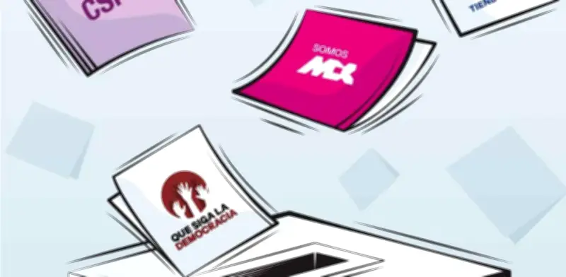 Cuatro agrupaciones políticas buscan registro para elecciones de 2027