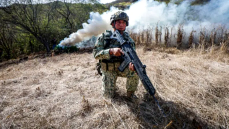 Cuatro estados mexicanos autorizan a policías el uso de armamento militar de alto calibre
