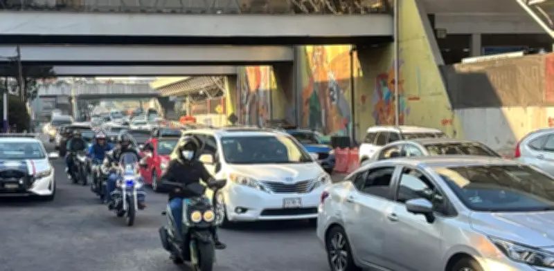 Cuatro manifestaciones afectarán hoy la movilidad vial en la Ciudad de México