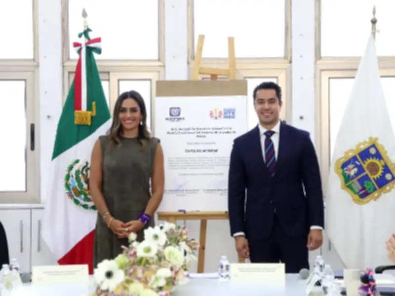 Cuauhtémoc y Querétaro firman Carta de Amistad para colaboración institucional