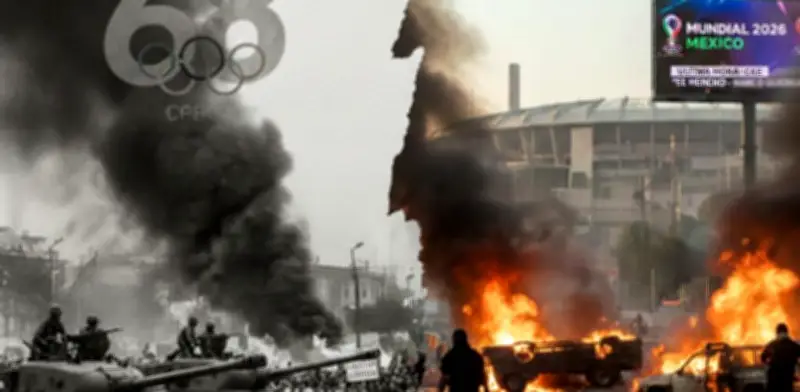 De Tlatelolco 68 al Mundial 2026: México enfrenta crisis de seguridad e incertidumbre