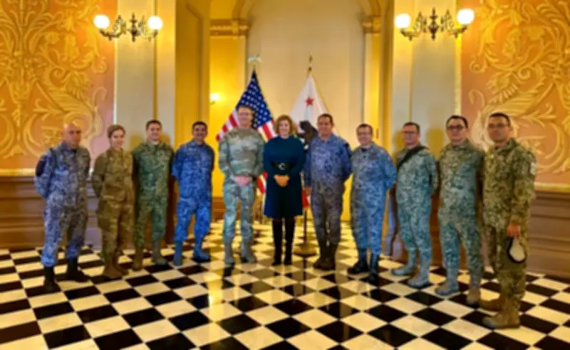 Defensa Nacional fortalece lazos con Guardia de California en visita estratégica