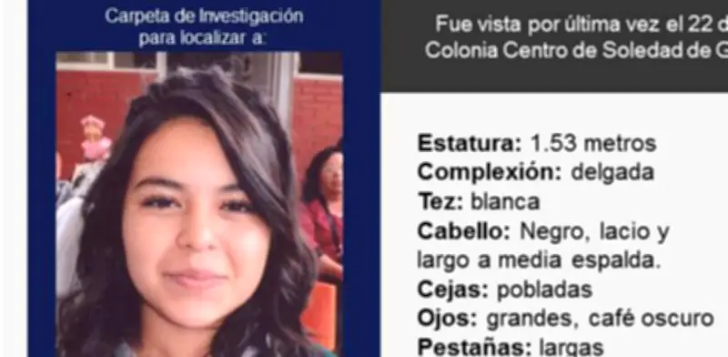 Desaparece quinceañera en SLP; la buscan vestida con pijama rosa