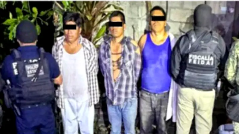 Desarticulan a la banda criminal 'Los Rey' en operativo conjunto en Puebla y Veracruz