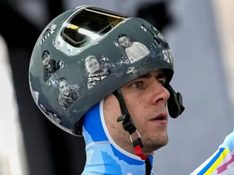 Descalifican a eskeletonista ucraniano Heraskevych en Milán-Cortina 2026 por casco conmemorativo