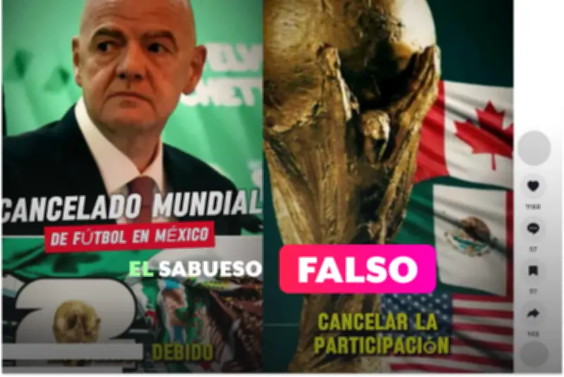 Desmienten falsa cancelación del Mundial 2026 en México: FIFA mantiene confianza total