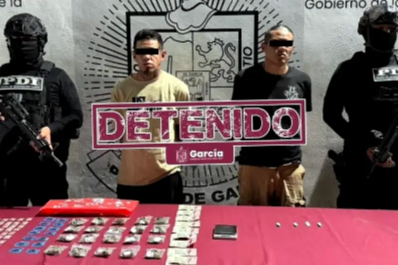 Detenidos con droga son investigados por robo de vehículos en operativo policial