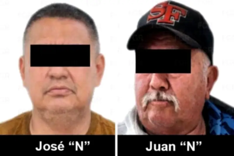 Detienen a dos hombres tras cateo en domicilio por presunta delincuencia organizada