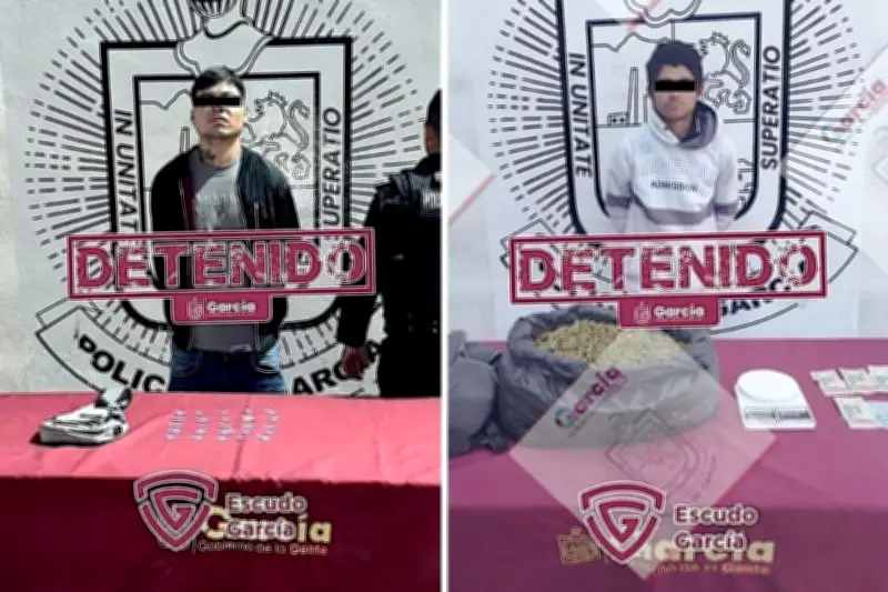 Detienen a dos sujetos con mariguana y cocaína en posesión ilegal