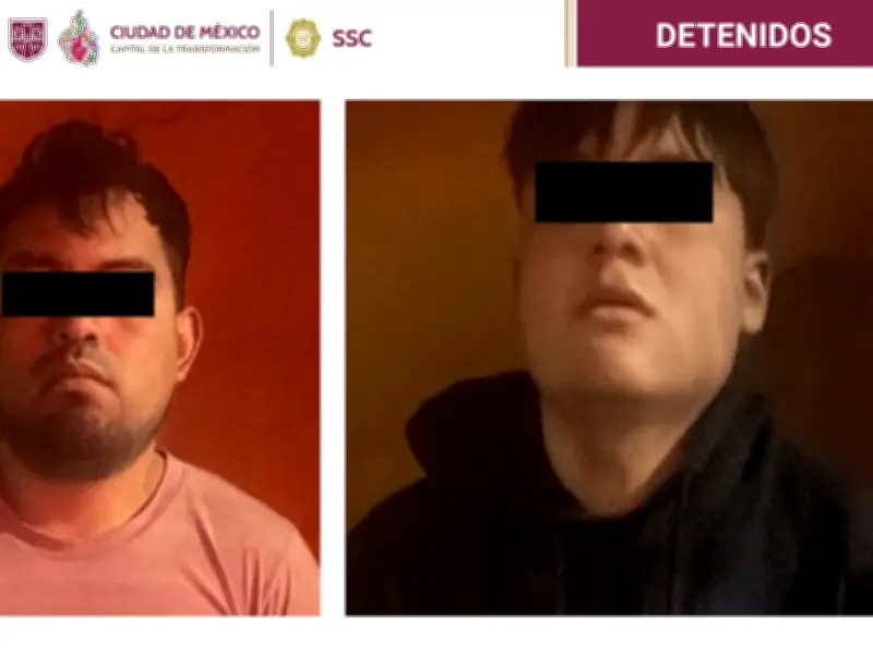 Detienen a 'El Cachetes' y cómplice de 'Fuerza Anti Unión Tepito' con drogas en Morelos