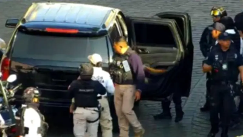 Detienen a presunto líder sindical tras balacera en la capital de Oaxaca