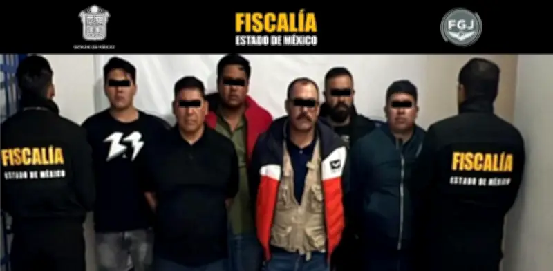 Detienen a seis falsos agentes de la FGJEM en Huehuetoca, suman 27 en un mes