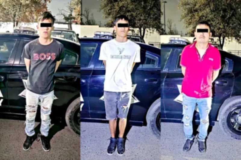 Detienen a tres sujetos con drogas y los investigan por presuntos robos en la zona