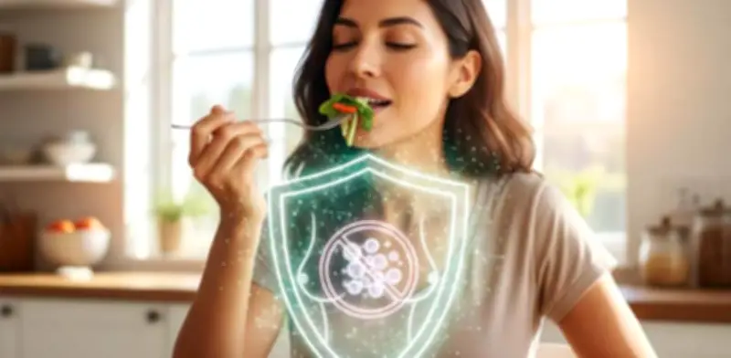 Dieta vegetal reduce riesgo de cáncer de mama en un 28% según estudio internacional