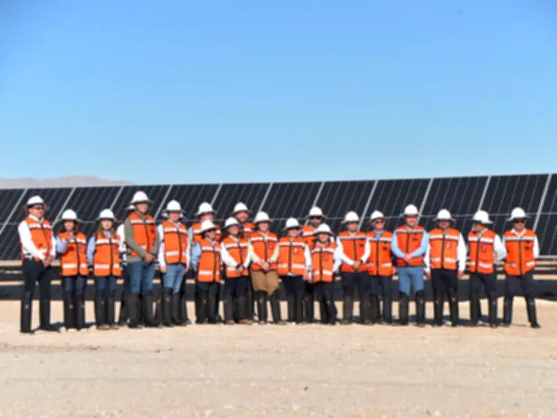 Diputados visitan la planta solar más grande de América en Puerto Peñasco, impulsada por Sheinbaum