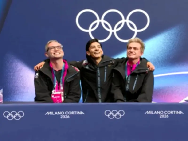 Donovan Carrillo brilla en Milano Cortina 2026 con su programa corto 'Hip Hip Chin Chin'