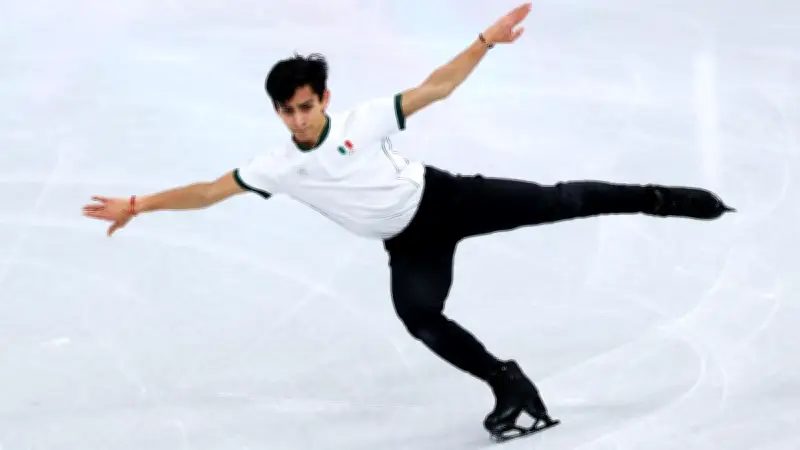 Donovan Carrillo Debuta en Patinaje Artístico en Juegos Olímpicos de Invierno 2026