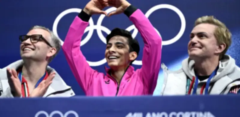 Donovan Carrillo en Milano Cortina 2026: Abrazo conmovedor con fans mexicanas en Italia