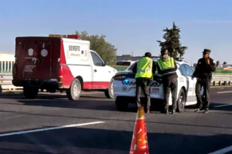 Dos Personas Fallecen Trágicamente en Accidente Vial en Tecámac