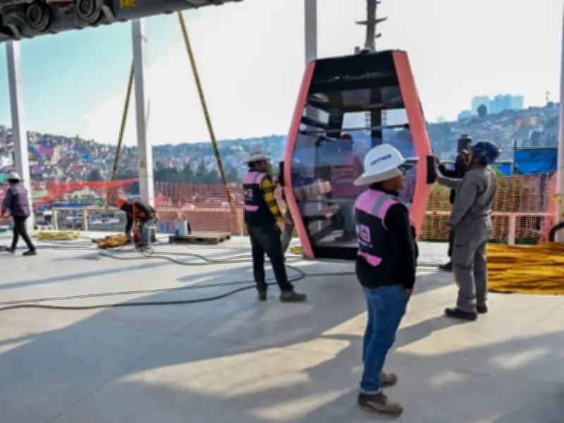 Edomex moderniza Mexicable con 278 cabinas inteligentes para Línea III