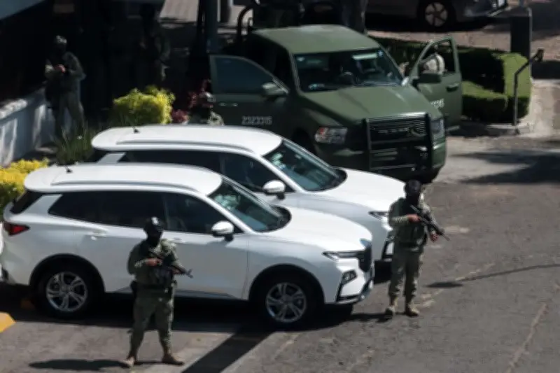 Ejército asume control del Centro Pericial Forense de la FGR en relevo histórico