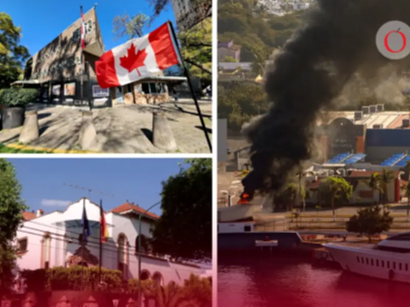 Embajadas alertan tras violencia en Jalisco por operativo contra El Mencho