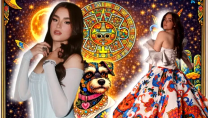 Emily Cinnamon, hija del 'Canelo' Álvarez, brilla como modelo en NY Fashion Week con diseño oaxaqueño