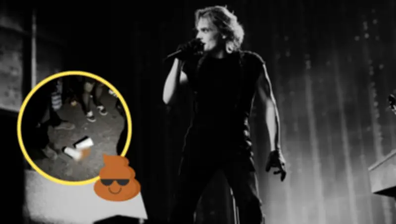 Escándalo en concierto: Vuelven a defecar en show de My Chemical Romance en CDMX