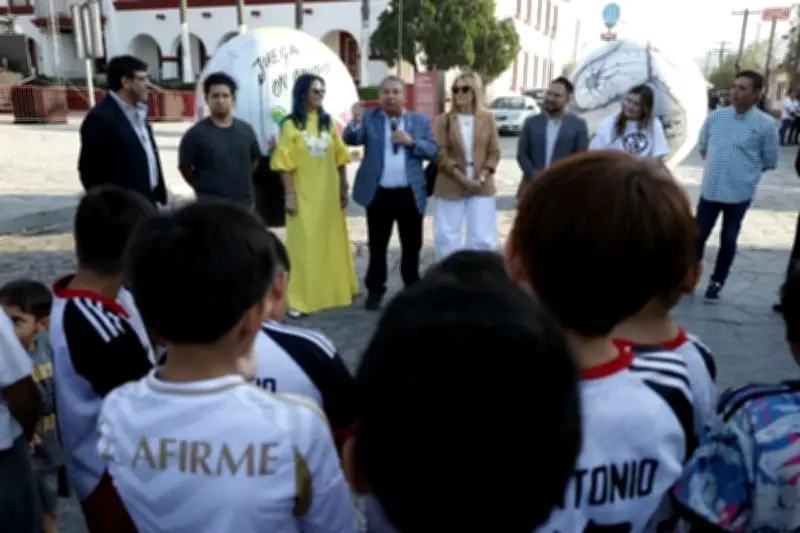 Escobedo fusiona arte urbano y pasión futbolera en innovador proyecto comunitario