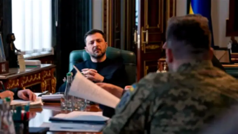 Estados Unidos Presiona para un Cese al Fuego en Ucrania para Junio, Según Zelensky