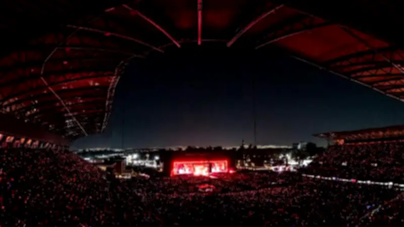 Estafadores con gafete y traje venden DVD falsos en conciertos masivos