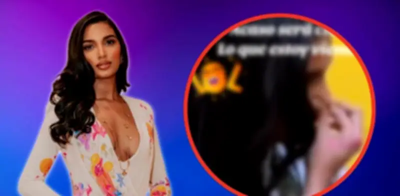 Ex Miss Dominicana genera polémica al limpiarse mocos en sillón de reality show
