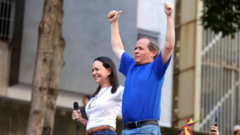 Excarcelan en Venezuela a aliado de María Corina Machado tras anuncio de liberaciones