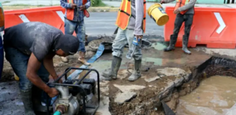 Exigen a inmobiliarias invertir en infraestructura hídrica ante hundimientos en CDMX